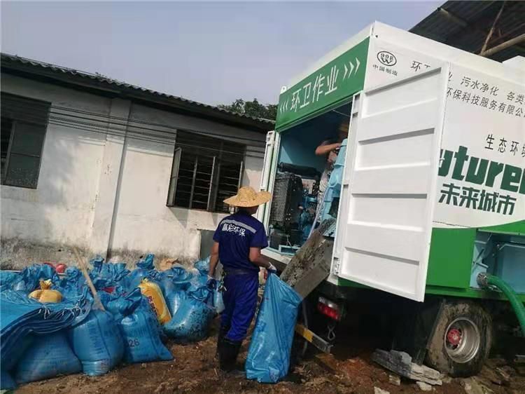 路北工业污泥压干处理