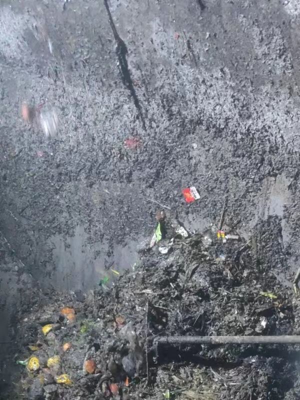 路北污水池清理